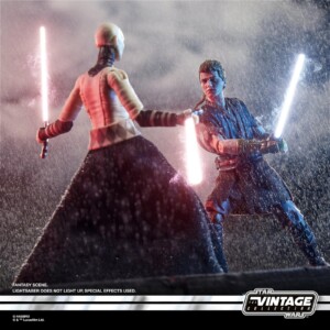 Anakin Skywalker and Asajj Ventress The Vintage Collection 2026 action figures