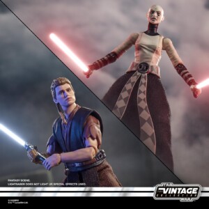 Anakin Skywalker and Asajj Ventress The Vintage Collection 2026 action figures