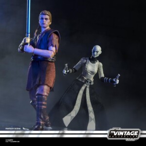 Anakin Skywalker and Asajj Ventress The Vintage Collection 2026 action figures