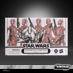 Super Battle Droid and Battle Droids (Geonosis) The Vintage Collection 2026 action figures