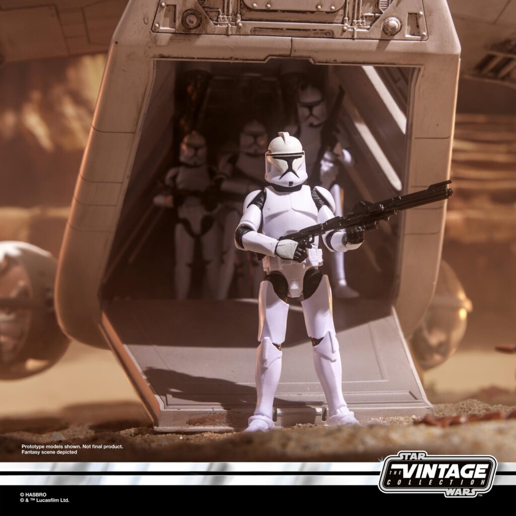 Phase I Clone Troopers The Vintage Collection 2026 action figures